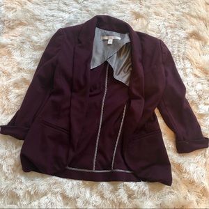 Plum Purple Blazer - LC Lauren Conrad - Size 2